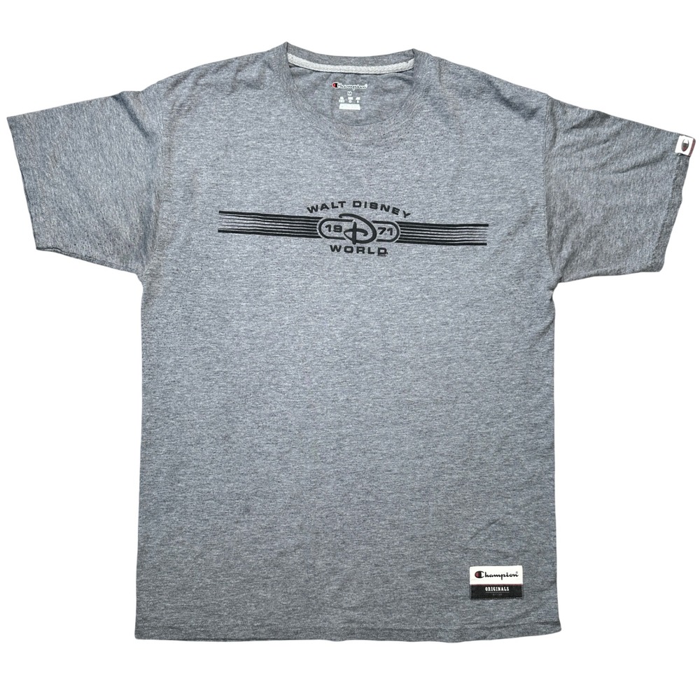 Champion Walt Disney‎ World 1971 Graphic T Shirt Medium Gray Champion Originals - Picture 2 of 8